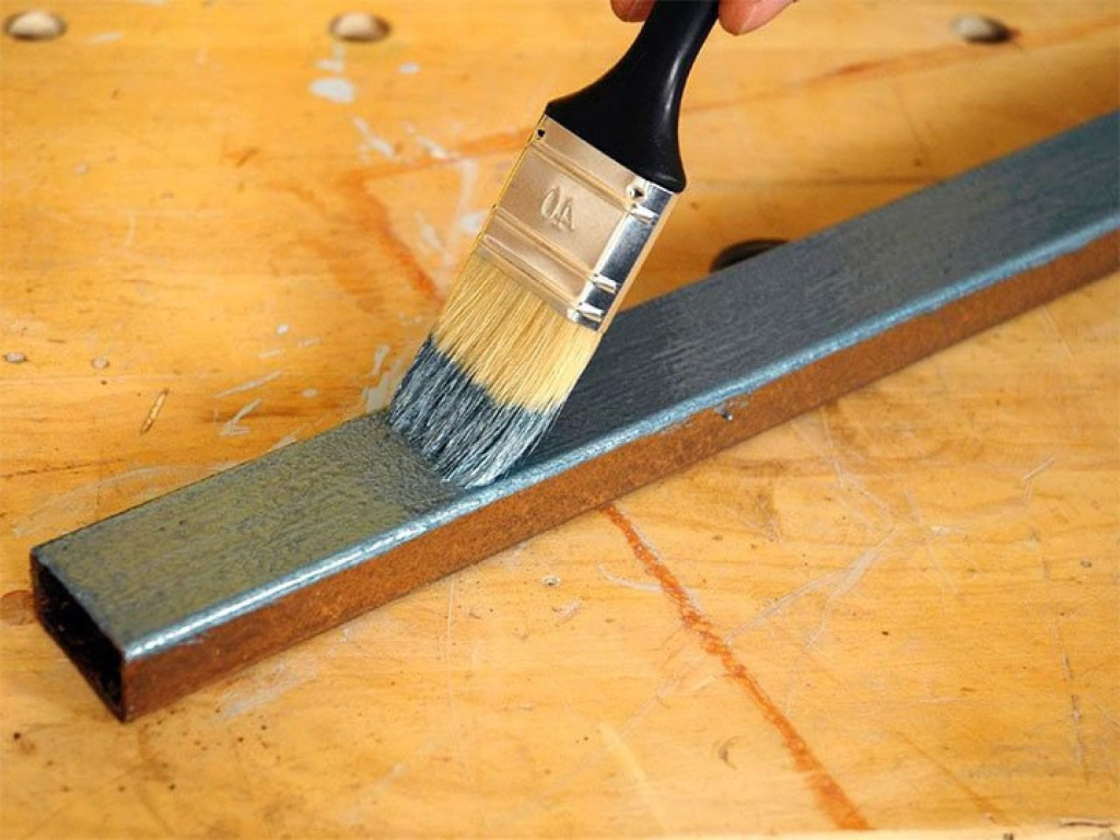 перила для лестницы из профильной трубы