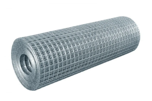 Сетка сварная 10х10х0,8 ТУ в рулонах 1х15м цинк